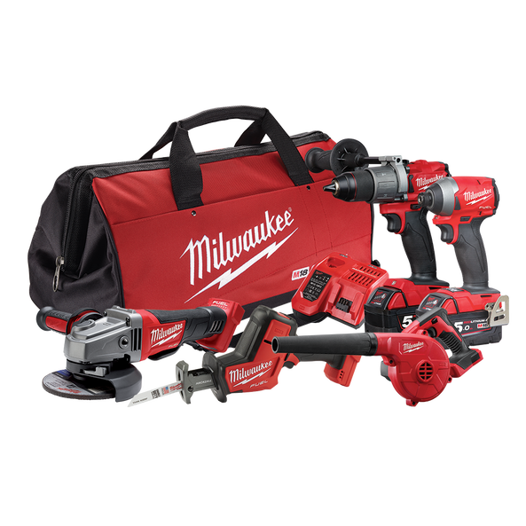 Milwaukee M18 FUEL 5 Piece Power Pack 5H2 M18FPP5H2 502B