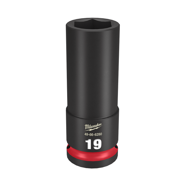SHOCKWAVE™ 1/2" Drive 19mm Deep 6 Point Impact Socket, , hi-res