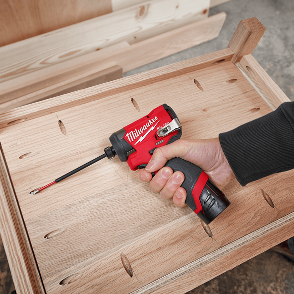 Milwaukee M12 FUEL 1 4 Hex Impact Driver Tool Only M12FID20 Milwaukee Tool NZ