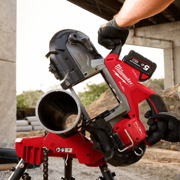 M18 FUEL™ (125mm) Deep Cut Dual-Trigger Band Saw w/ ONE-KEY™ (Tool Only), , hi-res