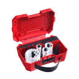 9 PC HOLE DOZER™ with CARBIDE TEETH Hole Saw Kit