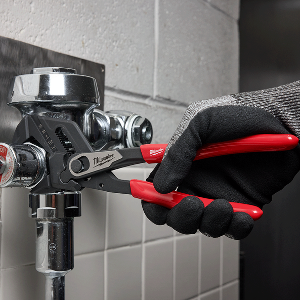 2 Piece Smooth Jaw Plier Wrench Set (180mm & 250mm), , hi-res
