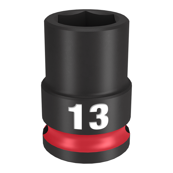 SHOCKWAVE™ 3/8" Drive 13mm Standard 6 Point Impact Socket, , hi-res