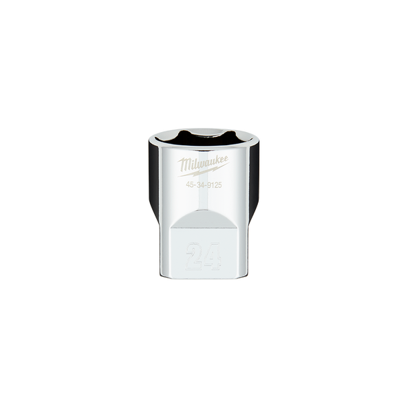 1/2" Drive 24mm Metric 6-Point Socket, , hi-res