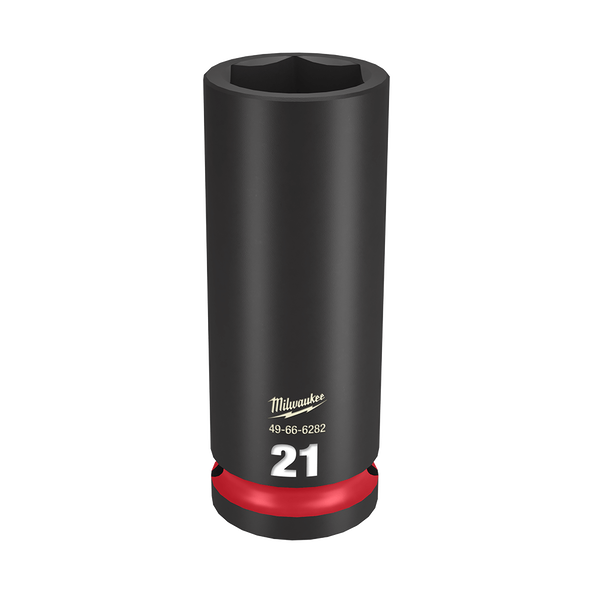 SHOCKWAVE™ 1/2" Drive 21mm Deep 6 Point Impact Socket, , hi-res
