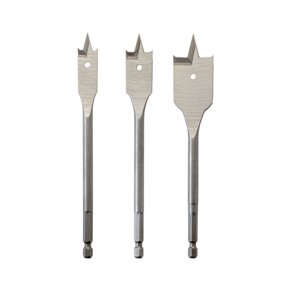 3pcs Timber Spade Bit Set, , hi-res