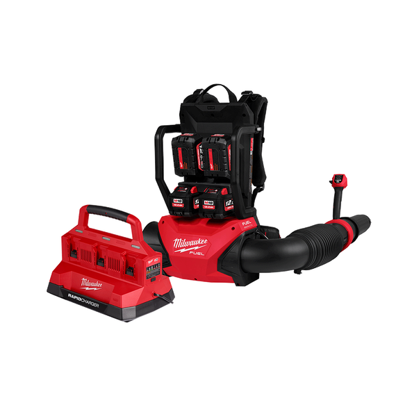 Milwaukee M18 FUEL Dual Battery Backpack Blower Kit M18F2BPBL124 Milwaukee Tool NZ