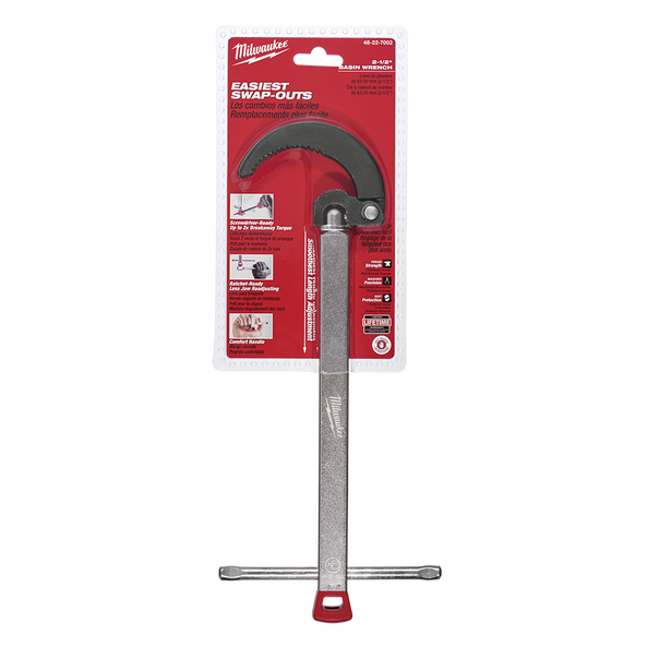 Basin Wrench - 58mm (2.25") Capacity