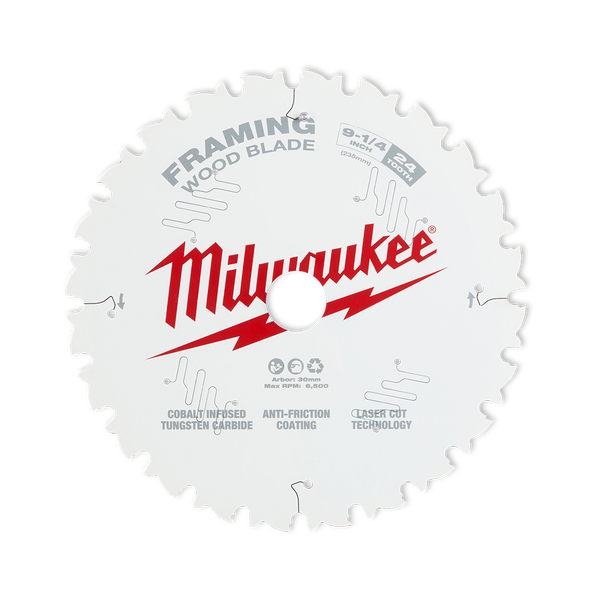 235mm (9 1/4") Framing 24T Circular Saw Blade