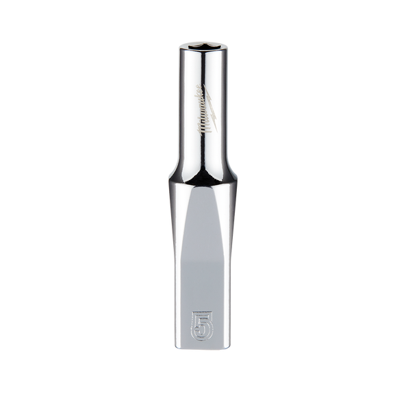 1/4" Drive 5mm Metric 6-Point Deep Socket, , hi-res