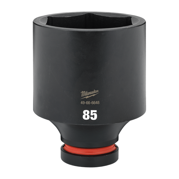 SHOCKWAVE™ 1" Drive 85mm Deep 6 Point Impact Socket, , hi-res