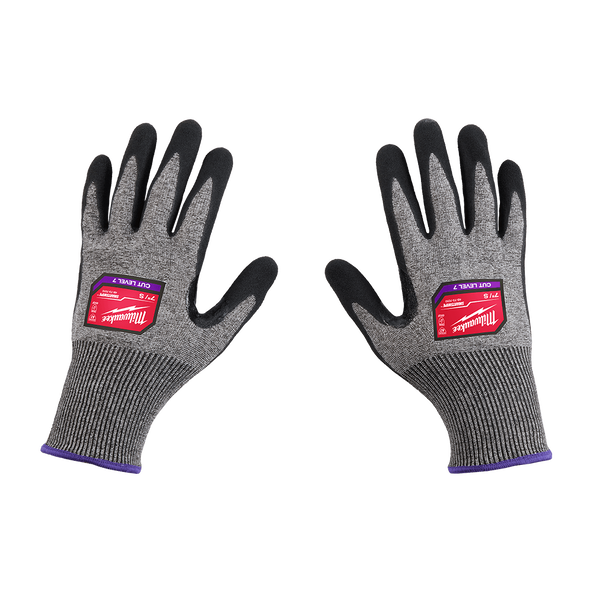 Cut F(7) High Dexterity Nitrile Dipped Gloves, , hi-res