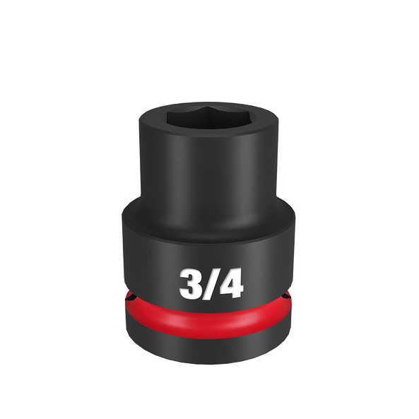 SHOCKWAVE™ 3/4" Drive 3/4" Standard 6 Point Impact Socket, , hi-res