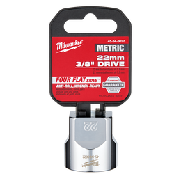 3/8" Drive 22mm Metric Standard 6-Point Socket