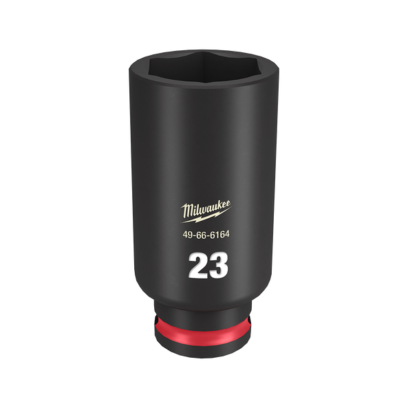 SHOCKWAVE™ 3/8" Drive 23mm Deep 6 Point Impact Socket, , hi-res