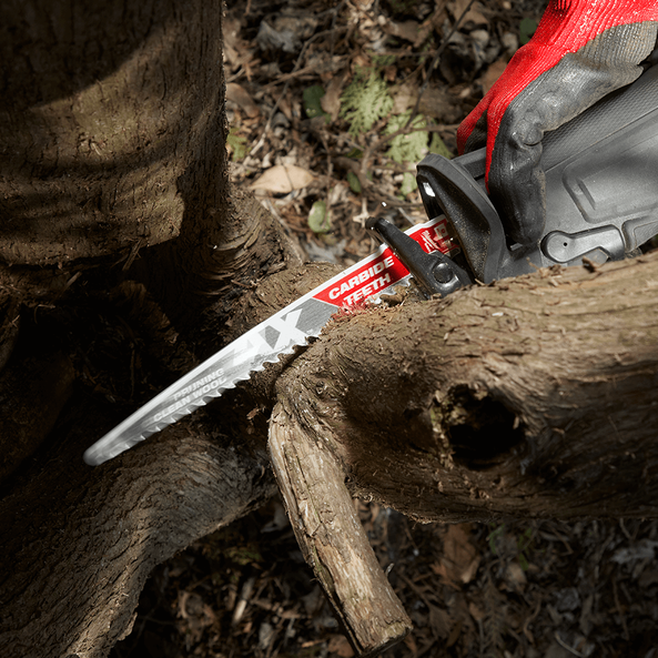 SAWZALL™ The AX™ with Carbide Teeth Pruning 225mm 9" 3TPI Blade 1 Pack, , hi-res