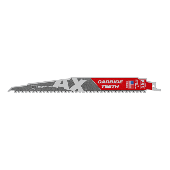 230mm 5TPI The AX™ with Carbide Teeth SAWZALL™ Blade