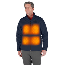 M12&trade; TOUGHSHELL&trade; Heated Jacket Blue