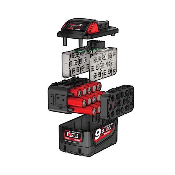 M18 redlithium high demand 9.0 sale
