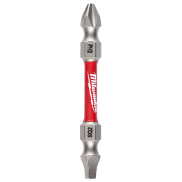 SHOCKWAVE™ PH2/SQ2 Double Ended Bit 60mm 1 Pack