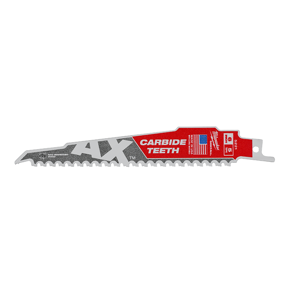 150mm 5TPI The AX™ with Carbide Teeth SAWZALL™ Blade