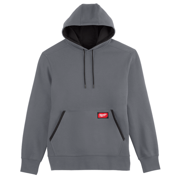 FREEFLEX Midweight Pullover Hoodie Grey - S, Grey, hi-res