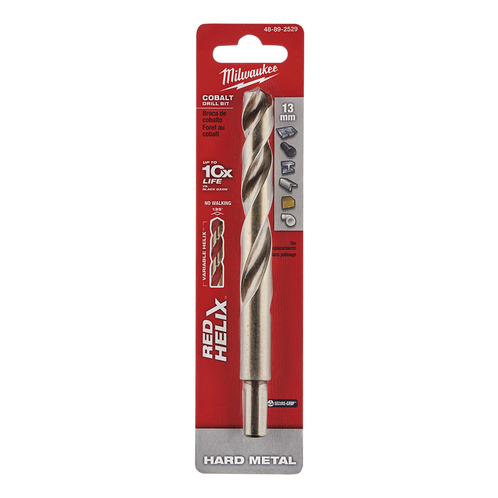 Mèche en cobalt, Red Helix, 23/64" de MILWAUKEE