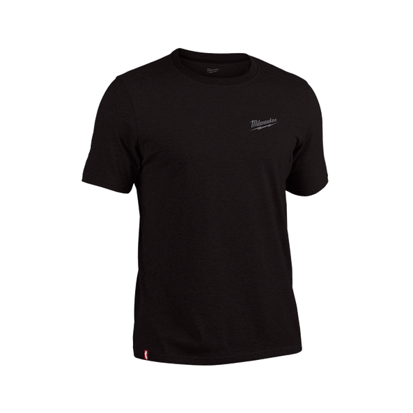 Hybrid Work Tee Short Sleeve Black - S, Black, hi-res