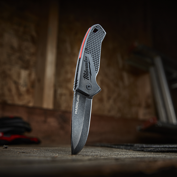 3" HARDLINE™ Smooth Blade Pocket Knife