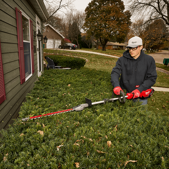 Milwaukee M18 FUEL QUIK LOK Short Shaft Hedge Trimmer Attachment M18FOPHSHTA Milwaukee Tool NZ