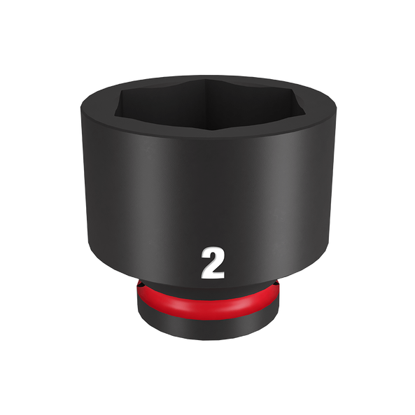 SHOCKWAVE™ 3/4" Drive 2" Standard 6 Point Impact Socket, , hi-res