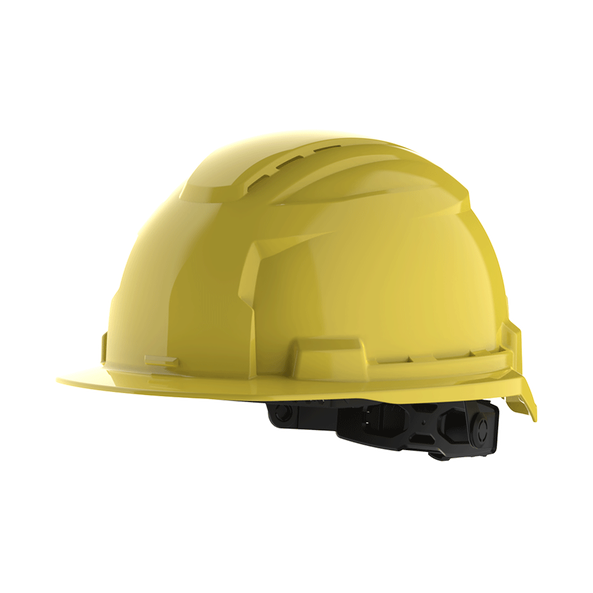 BOLT 100 Yellow Vented Hard Hat, Yellow, hi-res