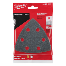 OPEN-LOK™ 89mm 80 Grit H&L Sandpaper 6PK