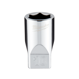 1/4" Drive 10mm Metric 6-Point Socket