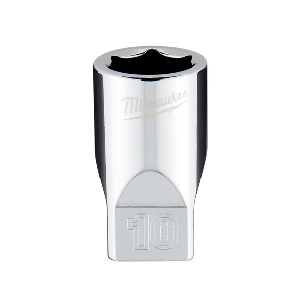 1/4" Drive 10mm Metric 6-Point Socket, , hi-res