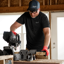 Hybrid Work Tee Short Sleeve Black