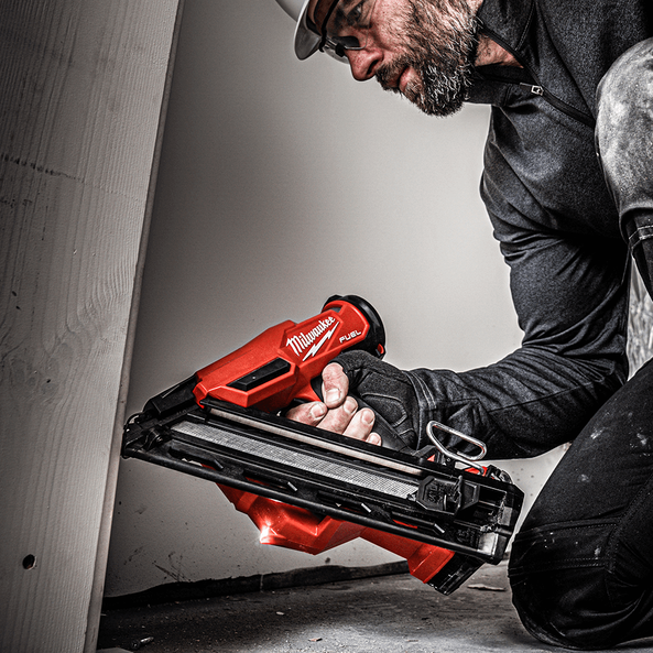 Milwaukee battery on sale finish nailer
