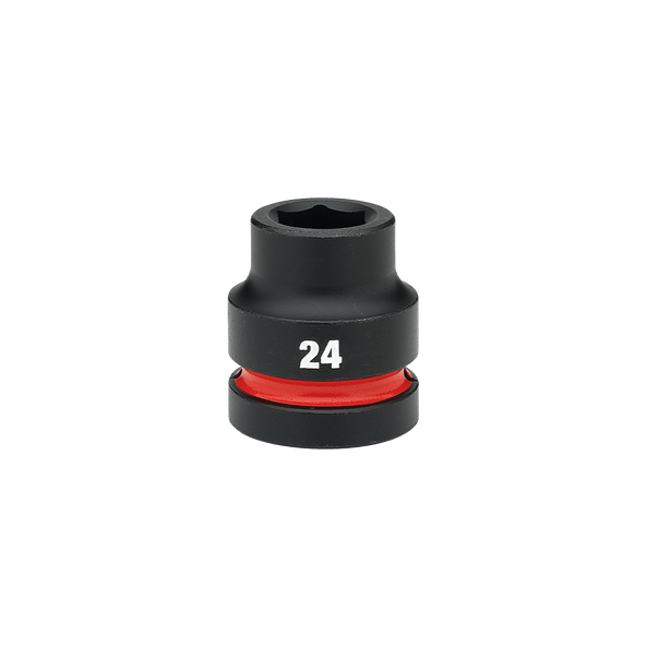 SHOCKWAVE™ 1" Drive 24mm Standard 6 Point Impact Socket, , hi-res