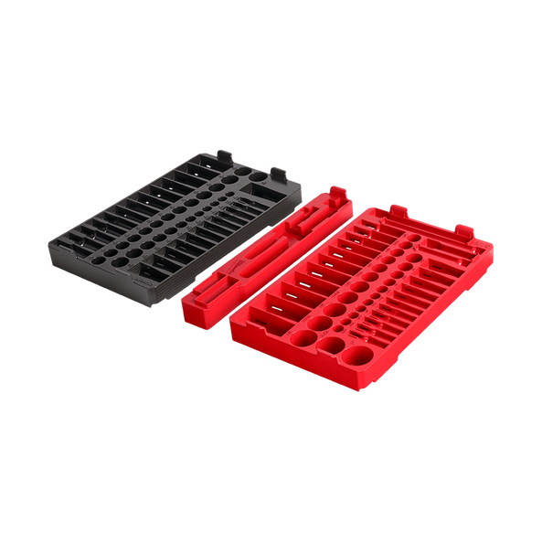 Milwaukee 1 4 and 3 8 Drive 106 Piece Metric and SAE Ratchet and Socket Set with PACKOUT 48229486 Milwaukee Tool NZ