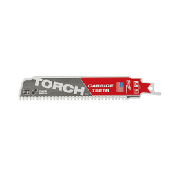 SAWZALL™ The TORCH™ with Carbide Teeth 150mm 6" 8TPI Blade 3 Pack
