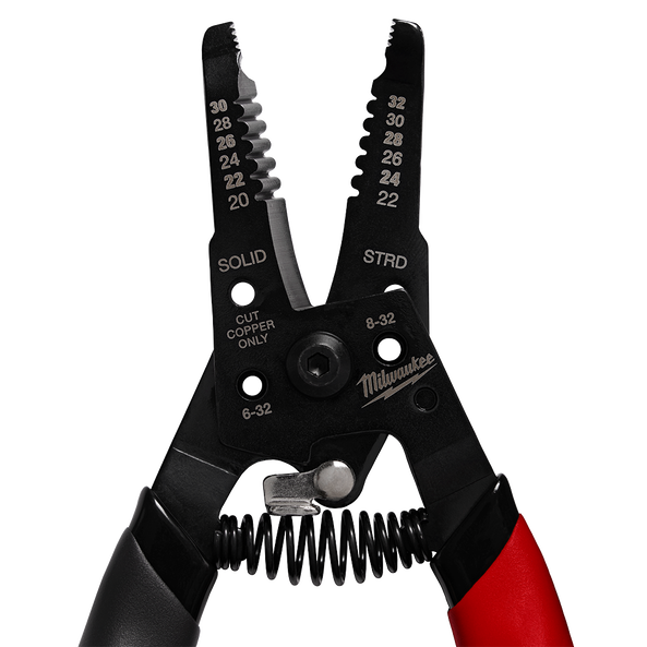 Low Voltage Dipped Grip Wire Stripper, , hi-res