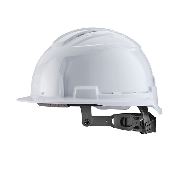 BOLT 100 White Vented Hard Hat, White, hi-res