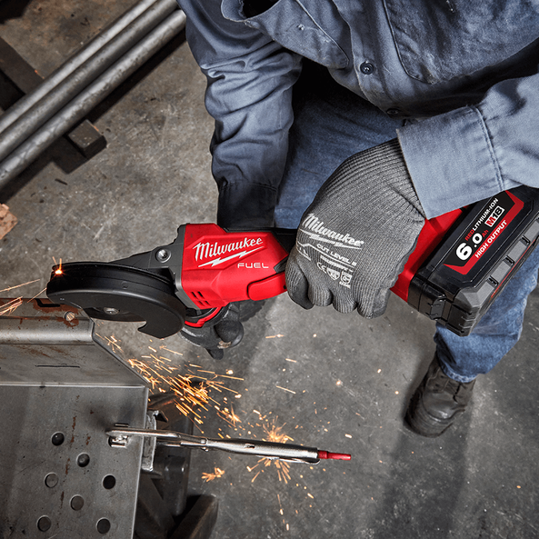 M18 FUEL™ 125mm (5") Flathead Braking Angle Grinder w/ Deadman Paddle Switch (Tool Only), , hi-res