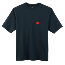 Heavy Duty Pocket Tee Short Sleeve Blue