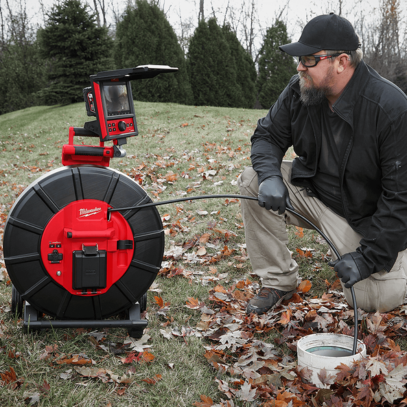 M18™ 100m (325') Stiff Pipeline inspection Reel (Tool Only), , hi-res