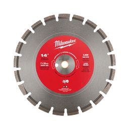 350mm (14”) Diamond Asphalt & Green Concrete Segmented Blade