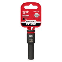 SHOCKWAVE™ 3/8" Drive 5/16" Deep 6 Point Impact Socket
