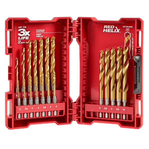 SHOCKWAVE™ Red Helix™ Titanium 19 Pce Kit