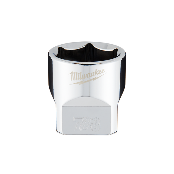 3/8" Drive 7/8" SAE 6-Point Socket, , hi-res