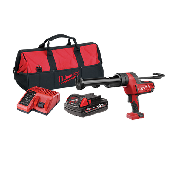 Milwaukee m18 cordless caulk sales and adhesive gun kit